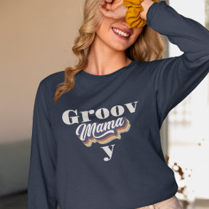 Groovy mama retro mother’s day  T-Shirt
