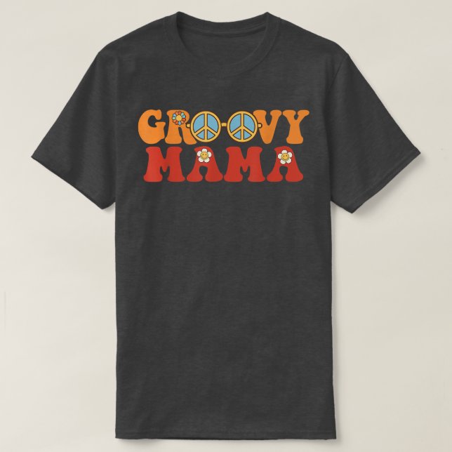 Groovy Mama  T-Shirt (Design Front)