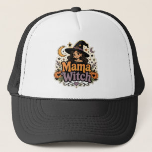 Groovy Mama Witch Vintage Halloween hat