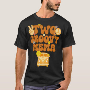 Groovy Mema Retro Matching Family Baby Shower Moth T-Shirt