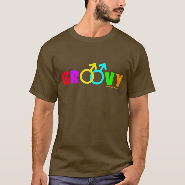Groovy Mens Tee (Front)