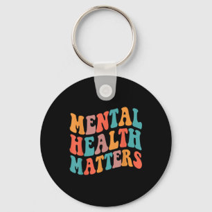Groovy Mental Health S Human Brain Awareness Key Ring