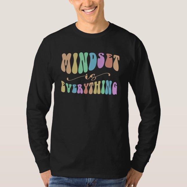 Groovy MINDSET EVERYTHING Future Millionaire in Tr T-Shirt (Front)