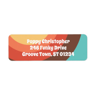 Groovy Modern Retro Colourful Curves Bold Friendly