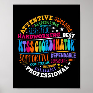 Groovy Mtss Coordinator School Counsellor School P Poster