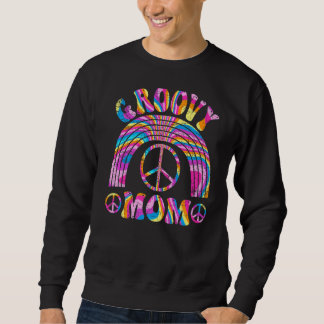 Groovy Mum 70s Aesthetic Nostalgia 1970's Retro Hi Sweatshirt