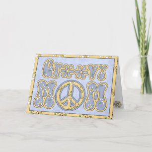 Groovy Mum, Greeting Card