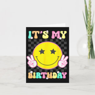 Groovy mum of both baseball softball mum mama card
