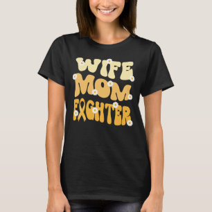 groovy mum wife fighter appendix cancer awareness  T-Shirt
