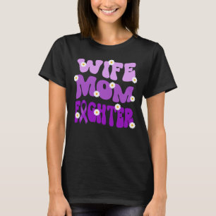 groovy mum wife fighter lupus awareness   T-Shirt
