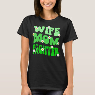 groovy mum wife fighter lymphoma cancer awareness T-Shirt