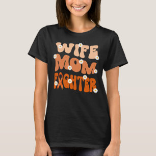 groovy mum wife fighter multiple sclerosis MS awar T-Shirt