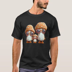 Groovy Mushroom 70 s Hippy Colorful Graphic Womens T-Shirt