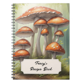 Groovy Mushrooms Spring Notebook