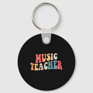 Groovy Music Teacher Team  Teacher Back To School  Key Ring