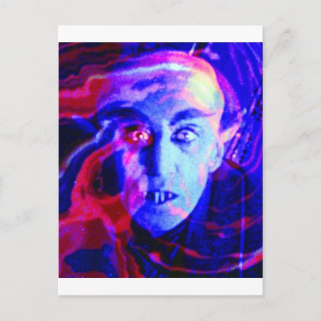 Groovy Nosferatu Postcard (Front)