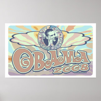 Groovy Obama 2008 Gear Poster