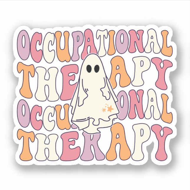 Groovy Occupational Therapy Therapist Halloween OT (Front)