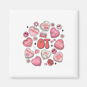 Groovy Occupational Therapy Valentine Ot Conversat Magnet