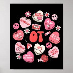 Groovy Occupational Therapy Valentine Ot Conversat Poster