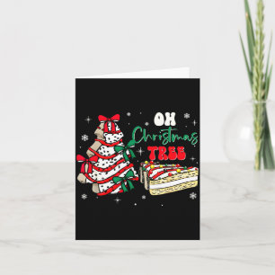 Groovy Oh Christmas Tree Cakes Debbie Becky Jen Ca Card