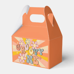 Groovy one birthday Party  Favour Box