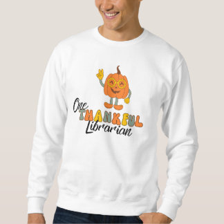 Groovy One Thankful Librarian Sweatshirt
