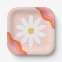 Groovy Paper Plates | Groovy Party Plates