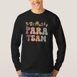 Groovy PARA Team Appreciation Week back to school T-Shirt