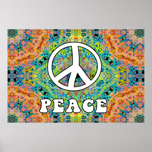 Groovy Peace Poster (Front)