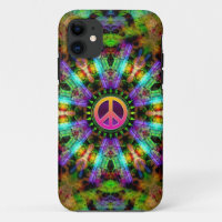 Groovy Peace Sign Rainbow Joy