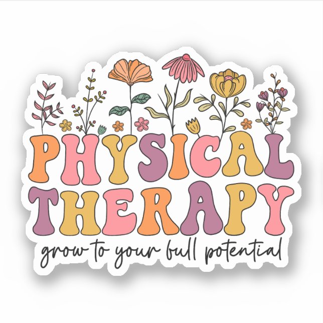 Groovy Physical Therapist - Cute Physical Therapy (Front)