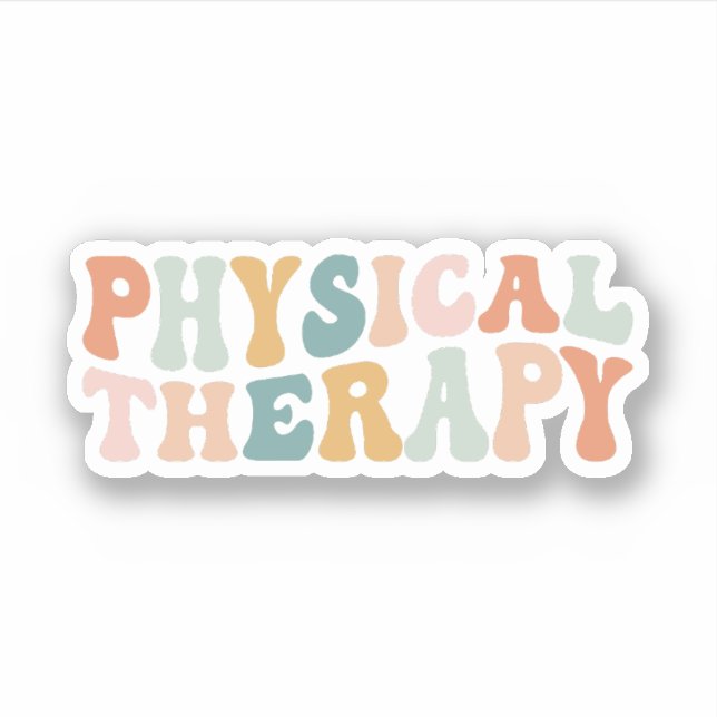 Groovy Physical Therapy Physical Therapist PT Gift (Front)