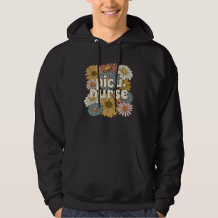 Groovy PICU Nurse Pediatric Intensive Care Unit Hoodie
