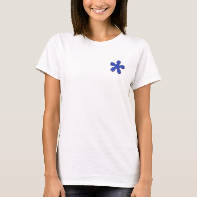 Groovy: Pop Art Design with front accent T-Shirt (Front)