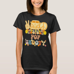 Groovy Pop Hippie Peace Retro Matching Party Famil T-Shirt