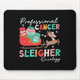 Groovy Professional Cancer Sleigher Oncology Nurse Mouse Pad