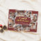 Groovy Red & Gold Merry Christmas 8 Photo Collage