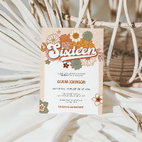 Groovy Retro 16th Birthday Party