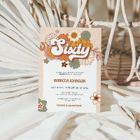 Groovy Retro 60th Birthday Party