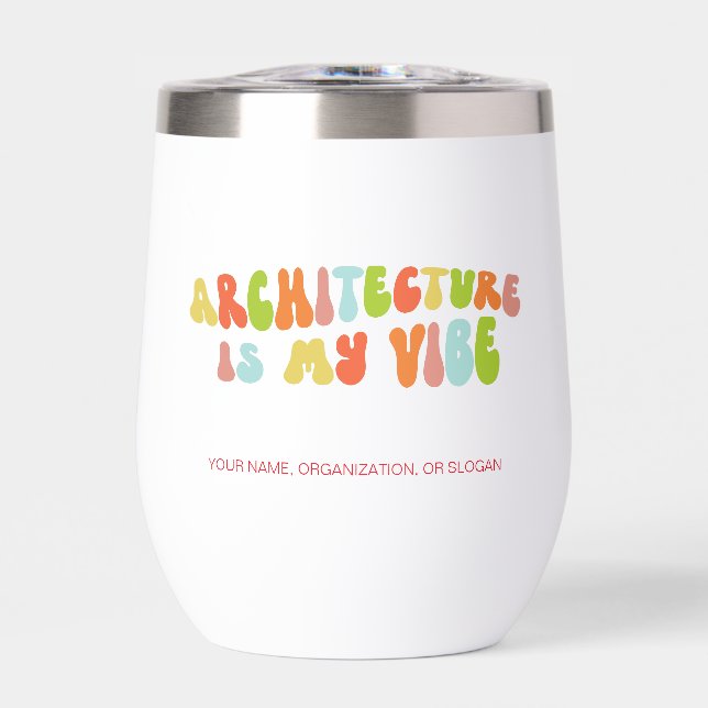 Groovy Retro Architecture is My Vibe, Architect (Front)