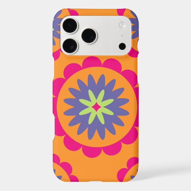 Groovy Retro Botanical Pattern Artwork (Back)