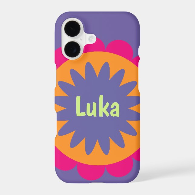Groovy Retro Botanical Pattern Artwork (Back)