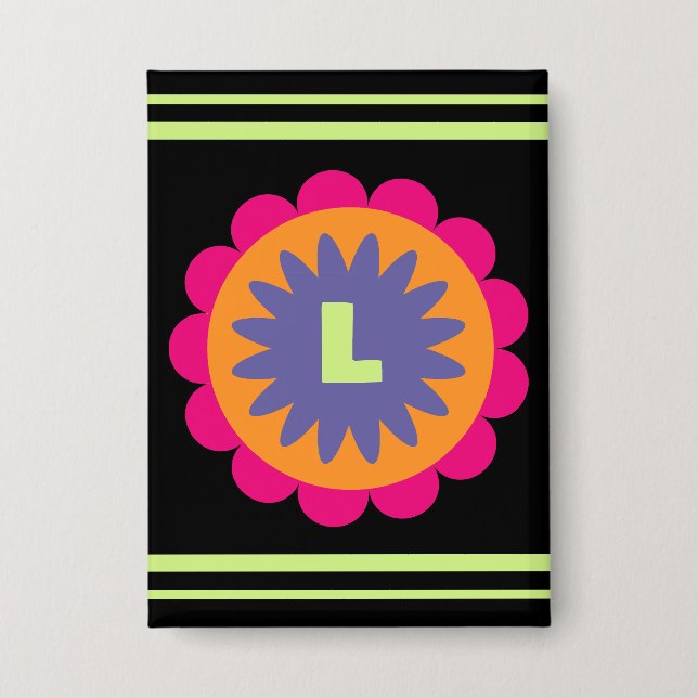Groovy Retro Botanical Pattern Artwork (Front)