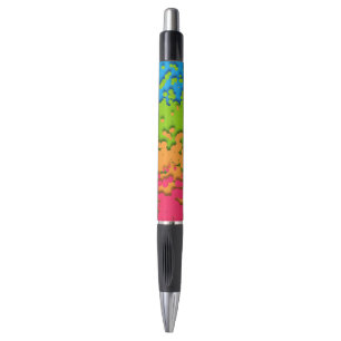 Groovy Retro Bubbly Trippy Funky Panromantic Pride