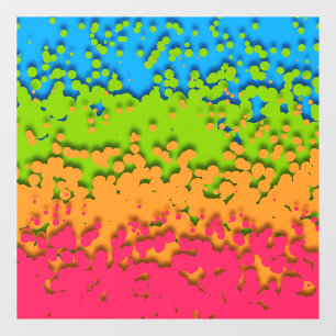 Groovy Retro Bubbly Trippy Funky Panromantic Pride