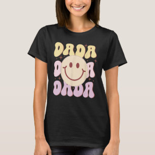 Groovy Retro Dada, Happy Father's Day, Best Dad Ev T-Shirt