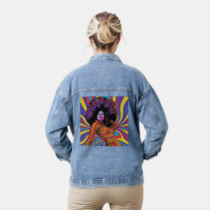 Groovy Retro Denim Jacket