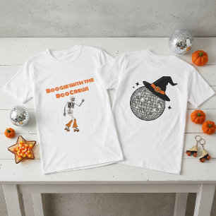 Groovy Retro Disco Halloween Adult T-Shirt
