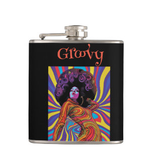Groovy Retro Flask